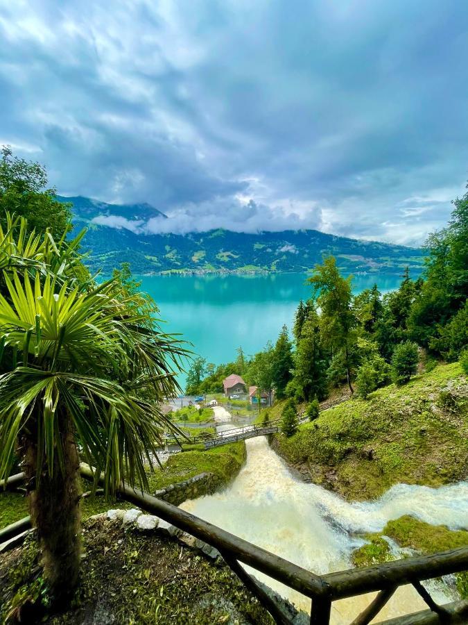 Charmant Chalet Mit See Und Bergsicht Hofstetten bei Brienz Buitenkant foto